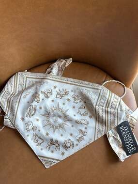 NWT Zodiac Bandeau with straps Top XS DANIELLE BERNSTEIN